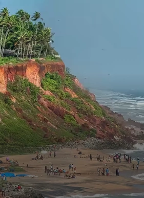 Varkala Cliff